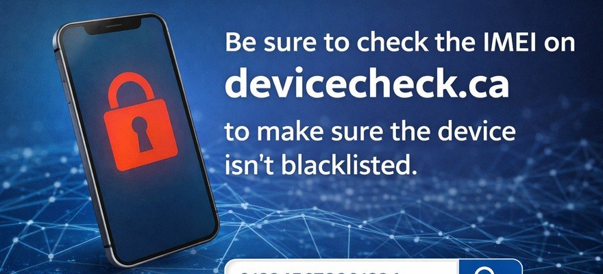 DeviceCheck Canada IMEI checker